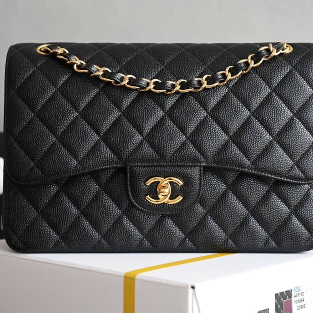Ch**el LARGE CLASSIC HANDBAG(HIGH-END GRADE)