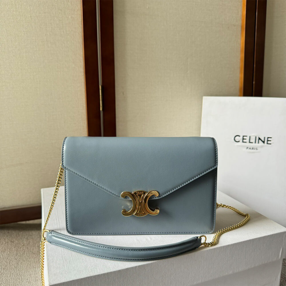 WALLET ON CHAIN MARGO in Shiny calfskin(HIGH-END GRADE)